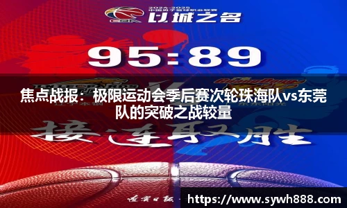 焦点战报：极限运动会季后赛次轮珠海队vs东莞队的突破之战较量